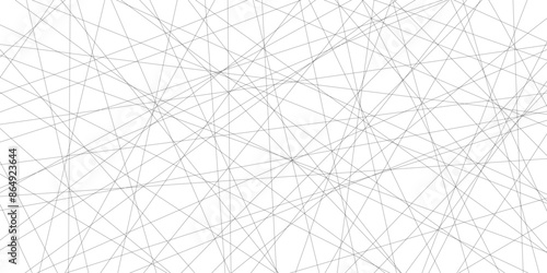 Abstract black lines with white background. Creative and geometric rectangle shape with white paper texture design. abstract background with stripes for website design Technology background, vector.	