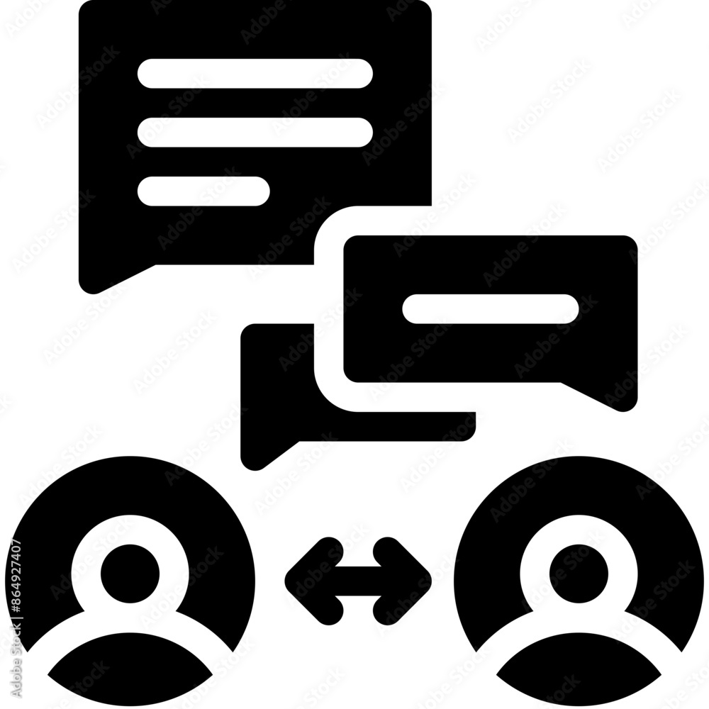 Vector Icon Talking, Conversation, Communications, Chat, User Vector Icon Talking, Conversation, Communications, Chat, User