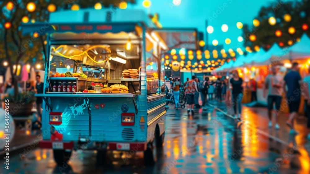 Evening Festival Food Truck Offers Delicious Eats Evening Festival Food Truck Offers Delicious Eats