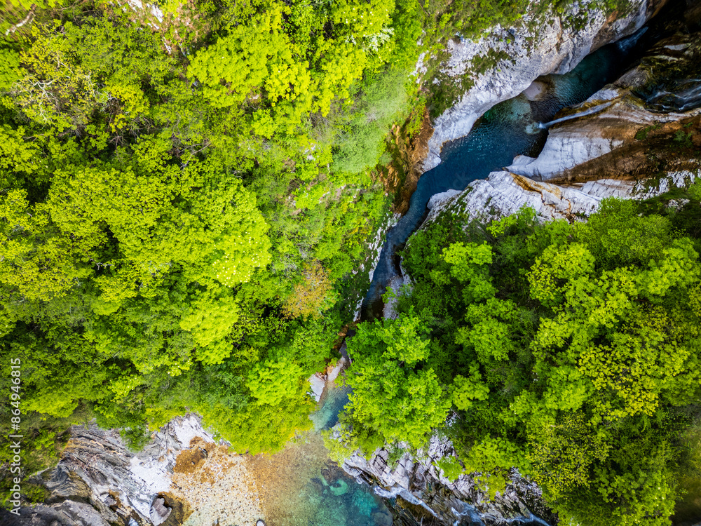 Waterfall and dam in the Julian Prealps. Crosis, pearl of Tarcento. Nature and engineering. Waterfall and dam in the Julian Prealps. Crosis, pearl of Tarcento. Nature and engineering.