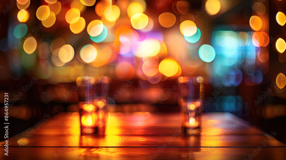 Abstract blurred restaurant background Abstract blurred restaurant background