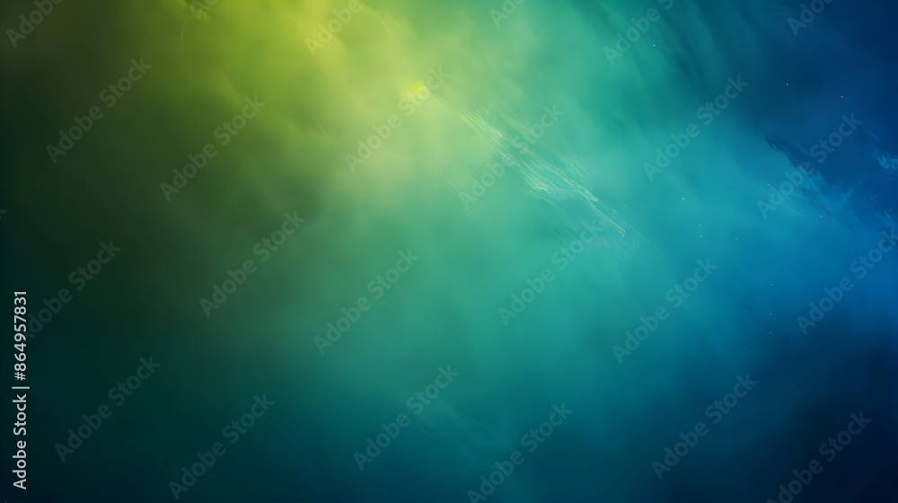 abstract blue green gradient background with a diagonal composition and ...