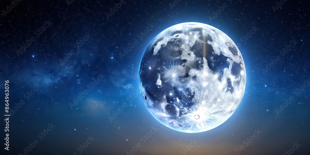 Full moon shining brightly in the clear night sky, full moon, night sky, moonlight, lunar, celestial, sky, astronomy, space Full moon shining brightly in the clear night sky, full moon, night sky, moonlight, lunar, celestial, sky, astronomy, space