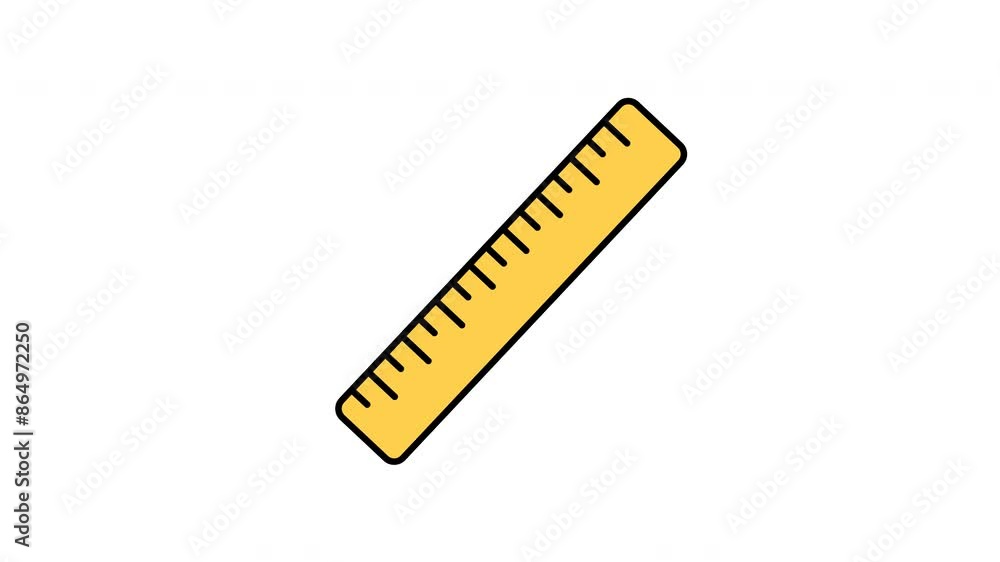 Animated ruler filled line icon on transparent background, school and education animation, 4k video motion graphic with alpha channel, use for web design, mobile apps, ui design Animated ruler filled line icon on transparent background, school and education animation, 4k video motion graphic with alpha channel, use for web design, mobile apps, ui design