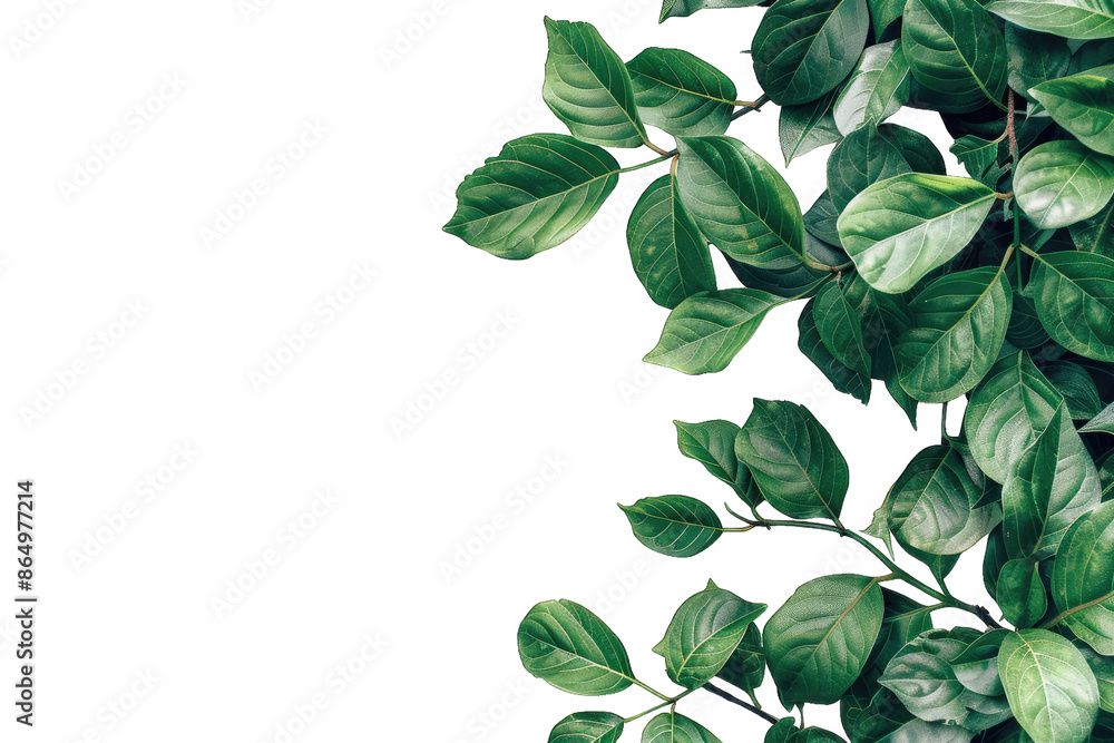 Green Leaves Frame PNG with Transparent Background Green Leaves Frame PNG with Transparent Background