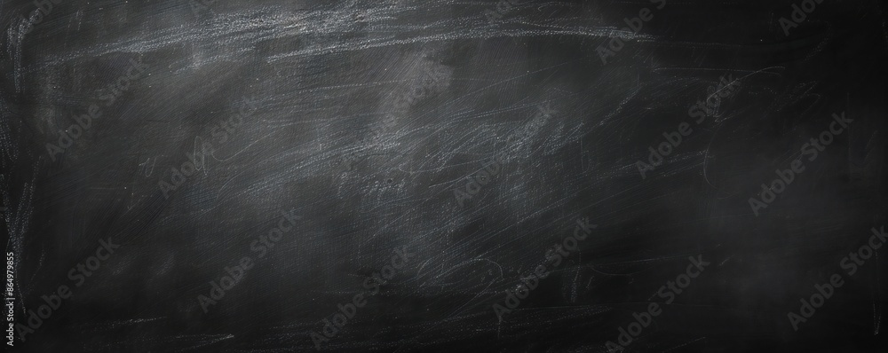 Blank black chalkboard background Generative Ai Blank black chalkboard background Generative Ai