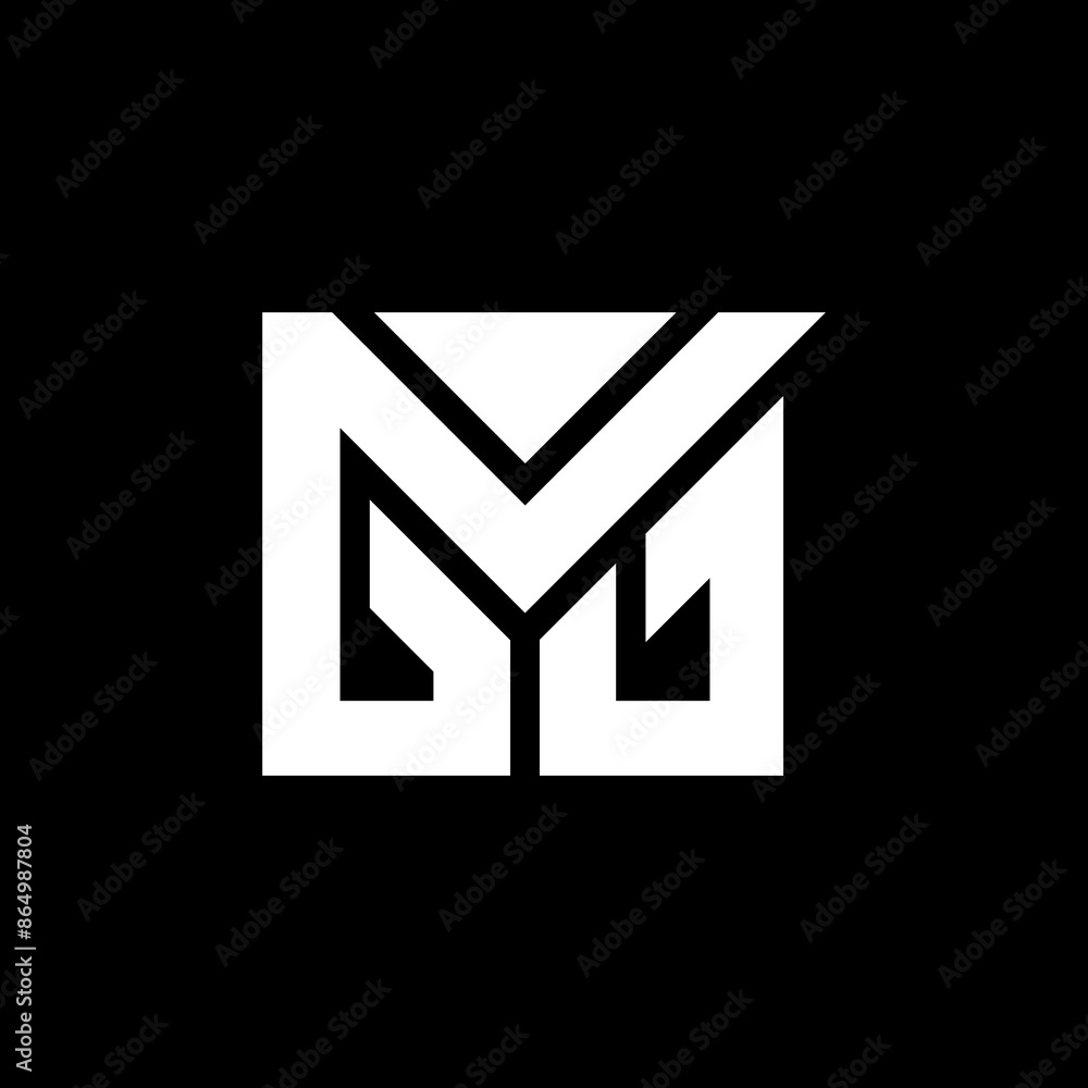 initial GMG logo on a black and white background initial GMG logo on a black and white background