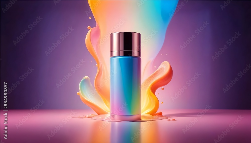 Cylindrical skin care container product Cylindrical skin care container product