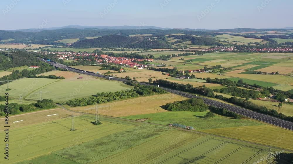 The Werra Valley at Herleshausen between Hesse and Thuringia The Werra Valley at Herleshausen between Hesse and Thuringia