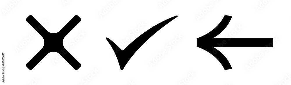 Black icon set Black icon set
