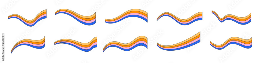 Retro Rainbow Set Retro Rainbow Set