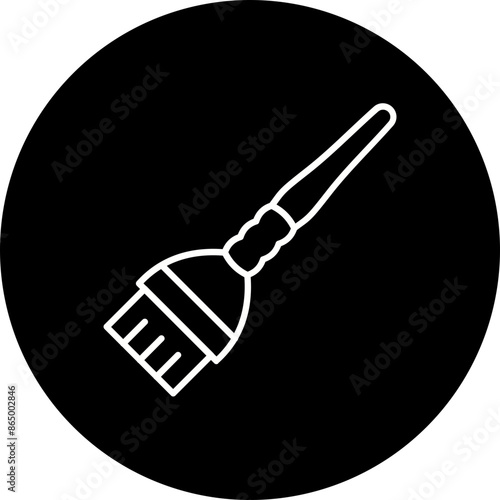 Hair dye brush Icon