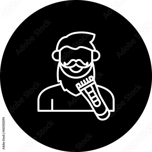 Beard trimming Icon