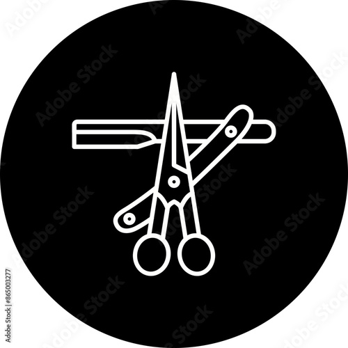 Hair cutting Icon