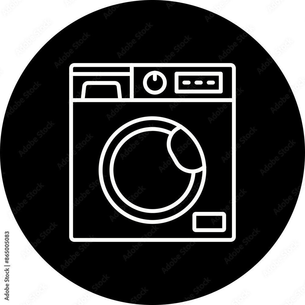 Washing machine Icon Washing machine Icon