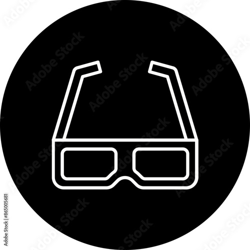 3d glasses Icon