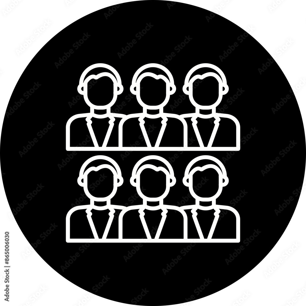 Obraz premium Audience Icon