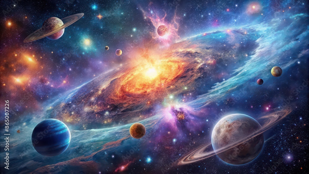 Majestic and mysterious view of the cosmic universe, space, stars, galaxy, beauty, celestial, astronomy, exploration, wonder Majestic and mysterious view of the cosmic universe, space, stars, galaxy, beauty, celestial, astronomy, exploration, wonder