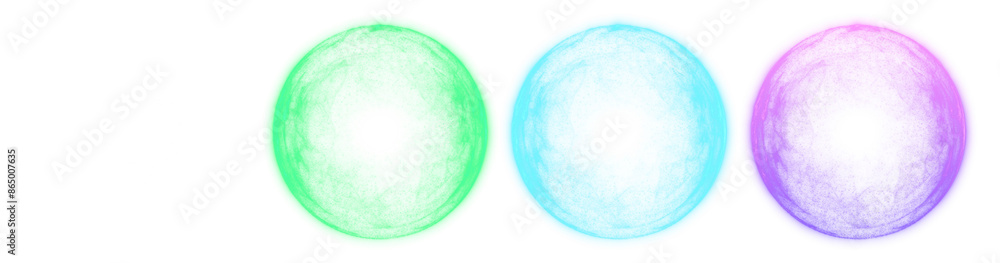 PNG Digital sphere element cut out element set PNG Digital sphere element cut out element set