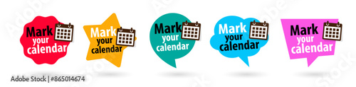 Mark your calendar