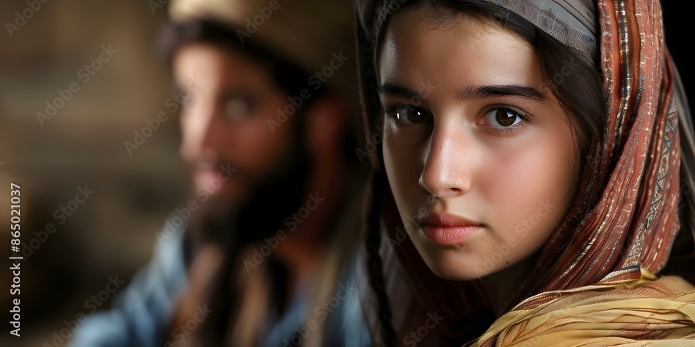 Biblical story of Ruths loyalty to Naomi. Concept Ruth, Naomi, Loyalty, Biblical Story Biblical story of Ruths loyalty to Naomi. Concept Ruth, Naomi, Loyalty, Biblical Story
