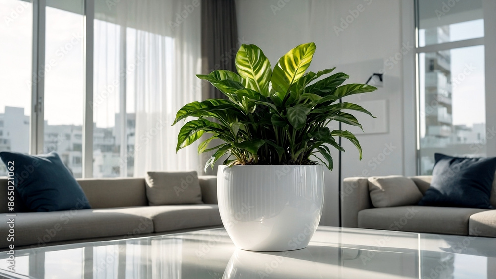 plants on a white plant pot in a condominium, growing plants in a Modern Condominium, eco, green plants, Nature in a City life, close-up plants in a white condominium. plants on a white plant pot in a condominium, growing plants in a Modern Condominium, eco, green plants, Nature in a City life, close-up plants in a white condominium.