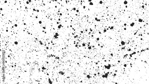 Black and white grunge. Distress overlay texture. Abstract surface dust and rough dirty wall background concept. Worn, torn, weathered effect. Vector illustration, EPS 10	