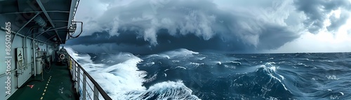 Dramatic Typhoon Encounter ...