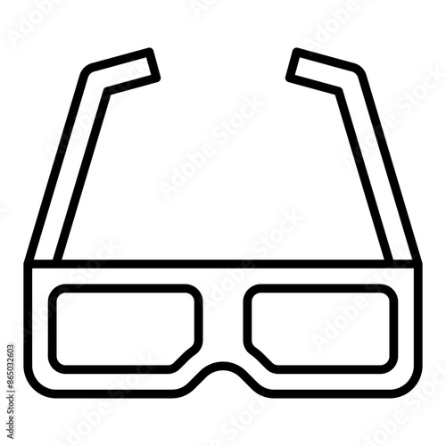 3d glasses Icon