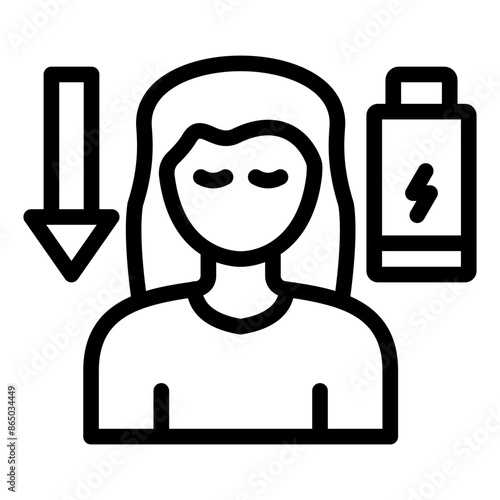 Tired Icon