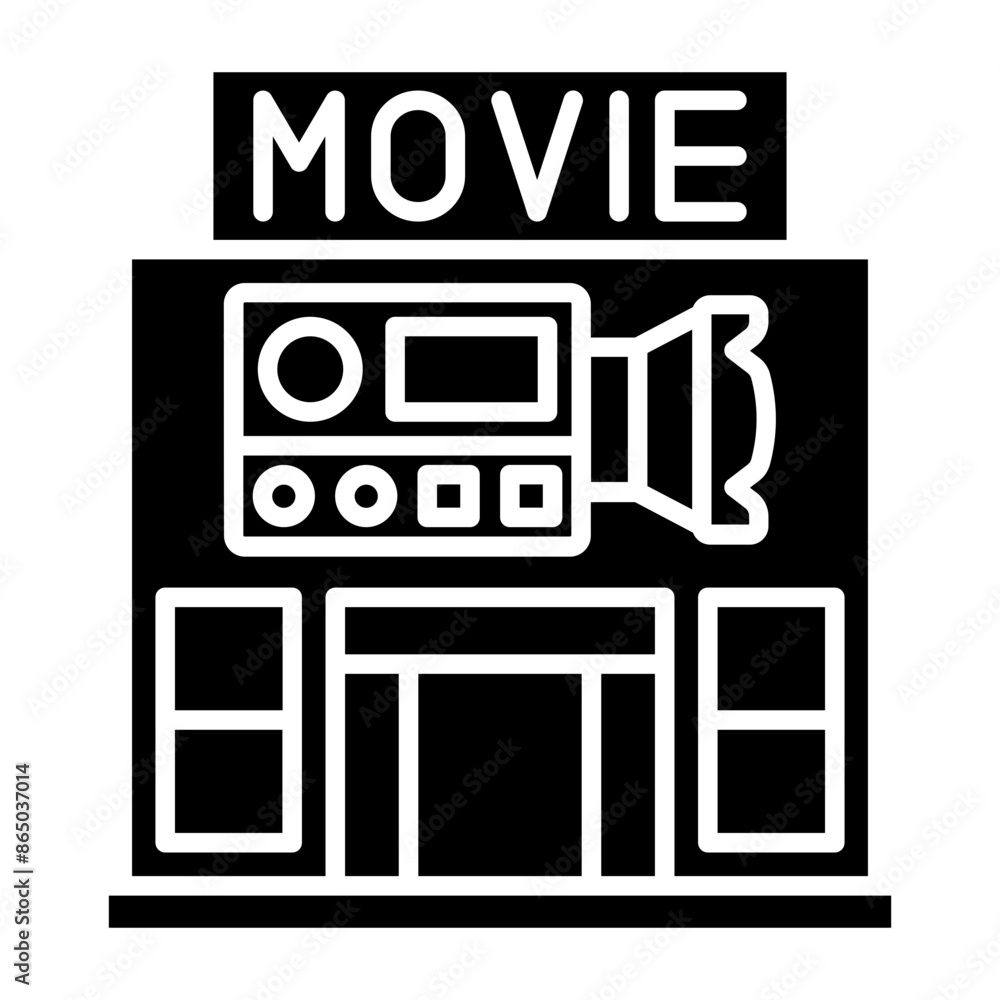 Movie theater Icon Movie theater Icon
