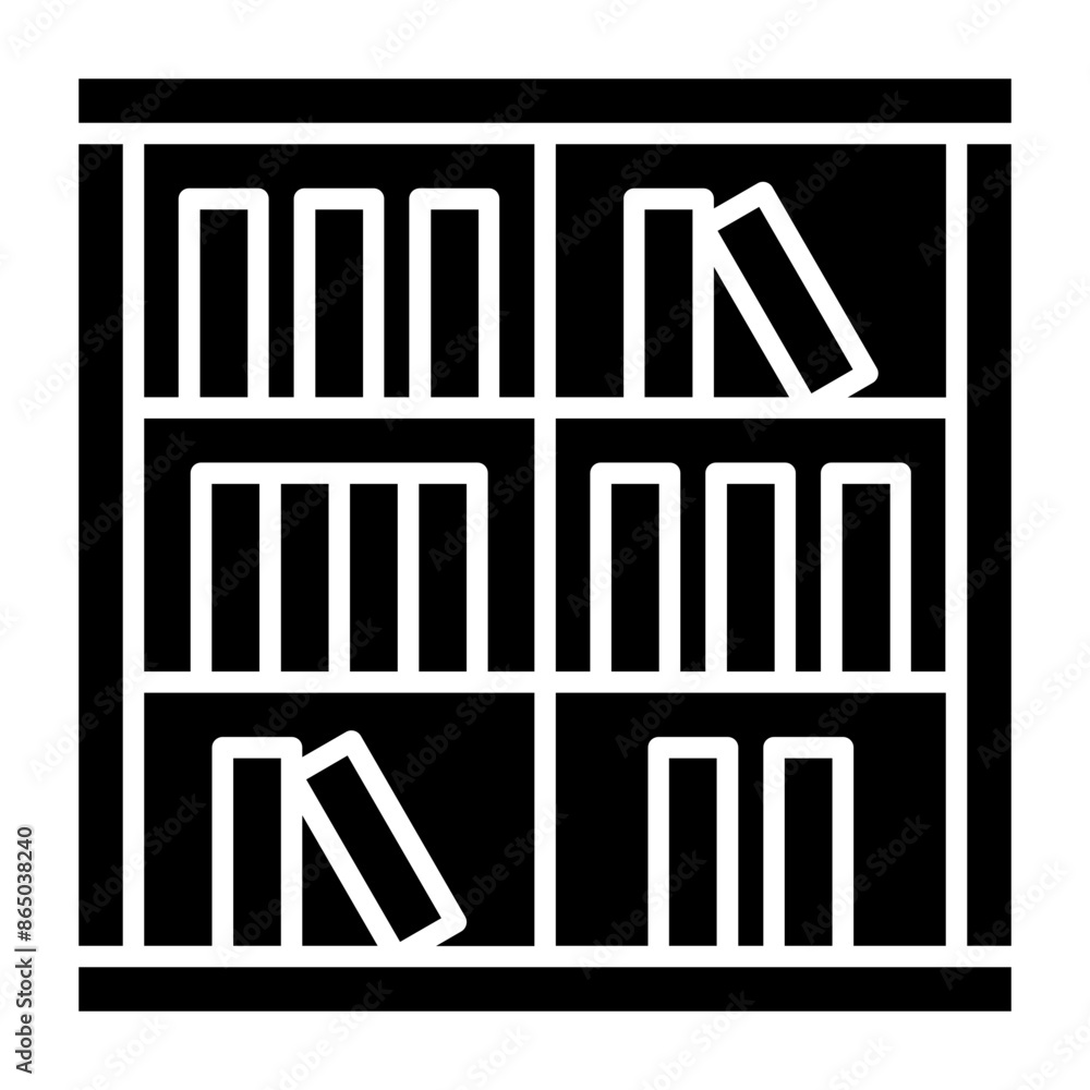 Bookshelf Icon Bookshelf Icon