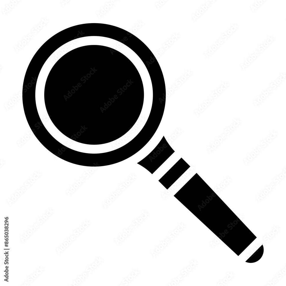 Magnifying glass Icon Magnifying glass Icon