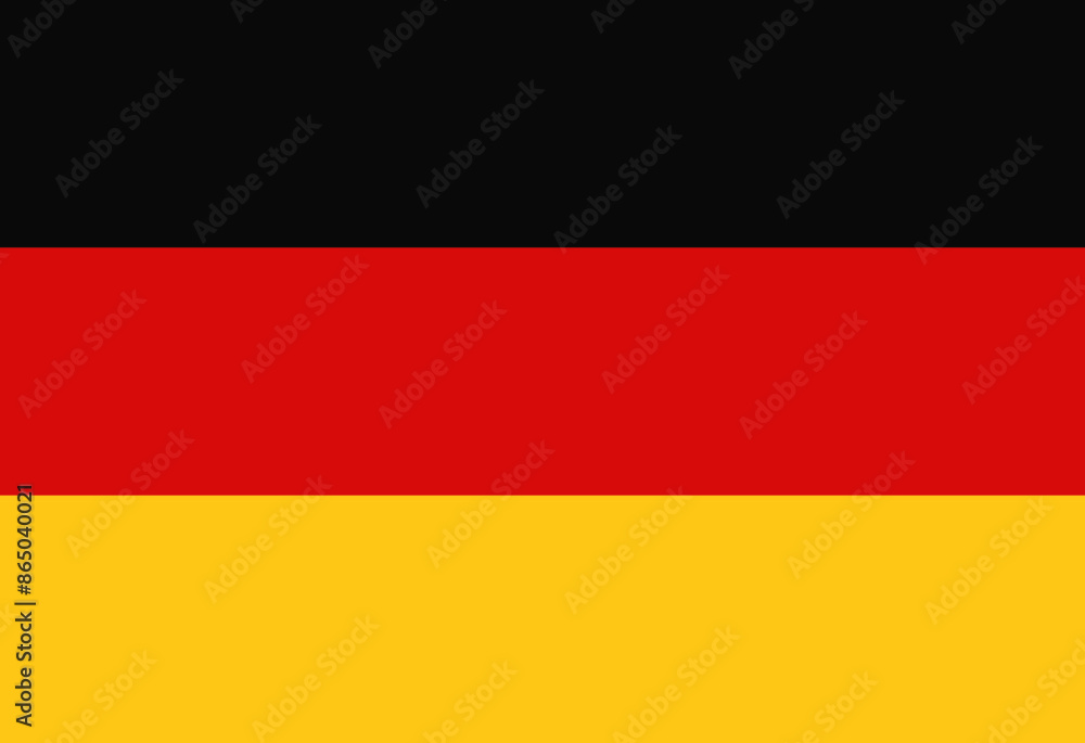 National flag of Germany. Vector illustration. National flag of Germany. Vector illustration.