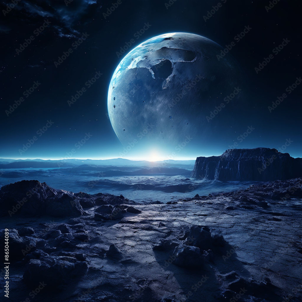 A mysterious planet with a smooth, gaseous surface hangs in the vastness of space. This image could be used for astronomy websites, science fiction concepts, or backgrounds. A mysterious planet with a smooth, gaseous surface hangs in the vastness of space. This image could be used for astronomy websites, science fiction concepts, or backgrounds.