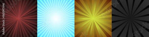 Abstract ray burst background collection
