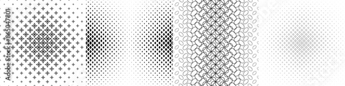 Black and white pattern collection