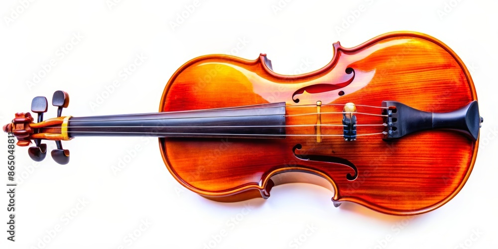 Fototapeta premium violin isolated on white