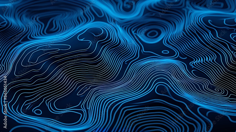 a blue and white topographic map a blue and white topographic map
