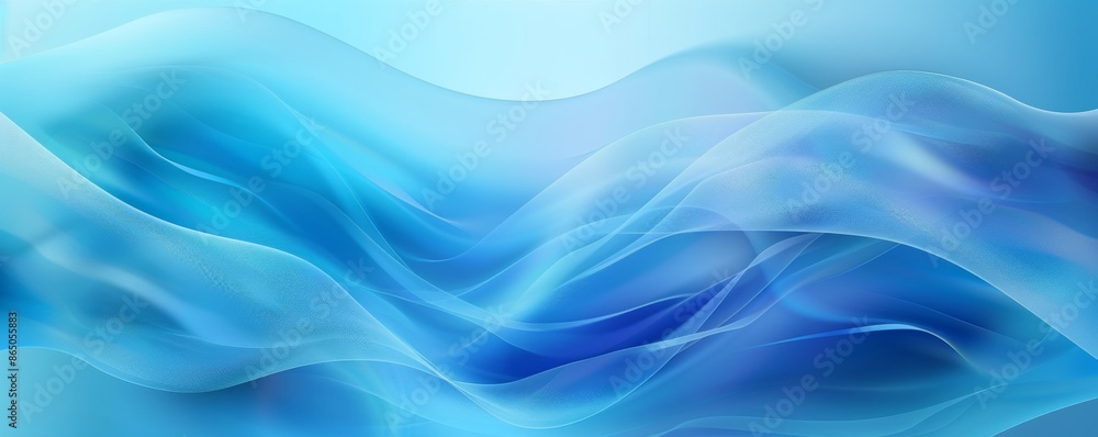 Fototapeta premium 抽象的な青い背景のベクタープレゼンテーションデザイン