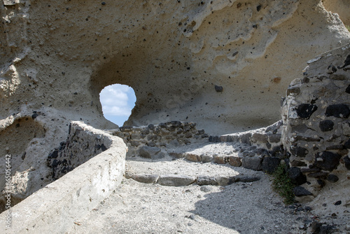 Santorini - Greece - May 17, 2024: Heart of Santorini, Santorini, Cycladic Islands, Greece.
