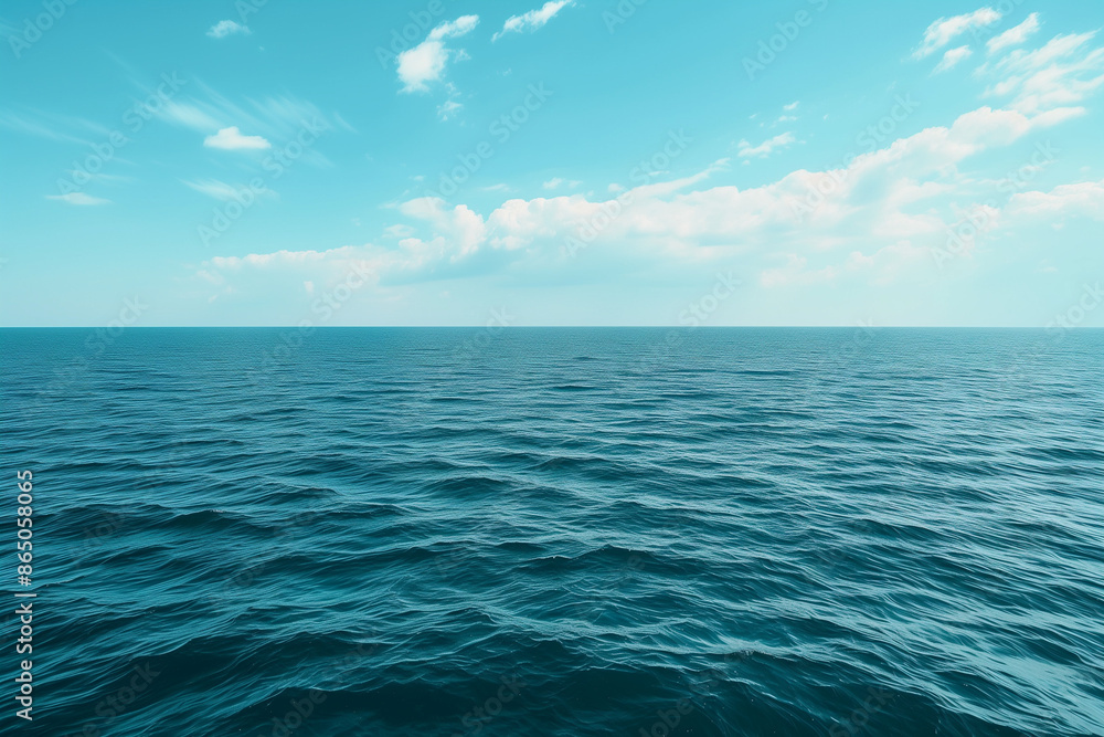 Obraz premium blue sky and sea