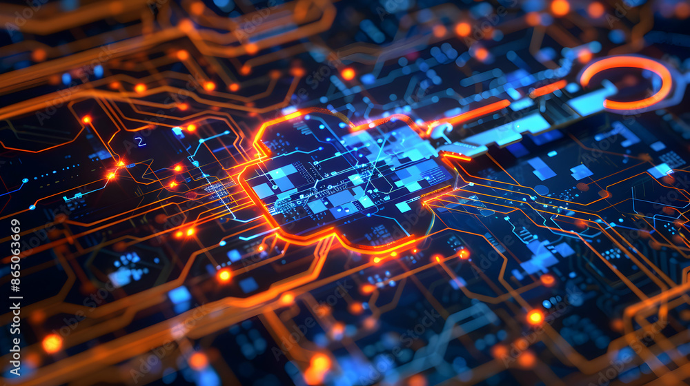 locked data cyber security concept.glowing the key to unlocking the web world,holographic Key.generative ai locked data cyber security concept.glowing the key to unlocking the web world,holographic Key.generative ai