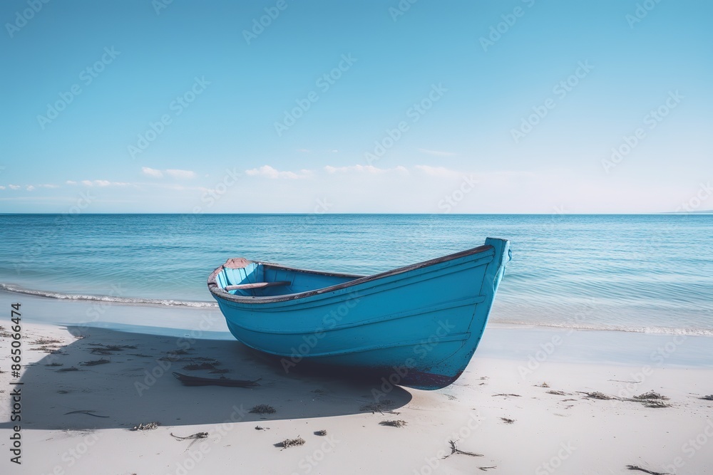 There are colorful boats setting out to sea, adding a vibrant and lively touch to the scene. The boats showcase various bright colors There are colorful boats setting out to sea, adding a vibrant and lively touch to the scene. The boats showcase various bright colors