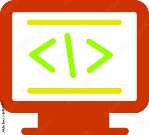 Coding Vector Icon