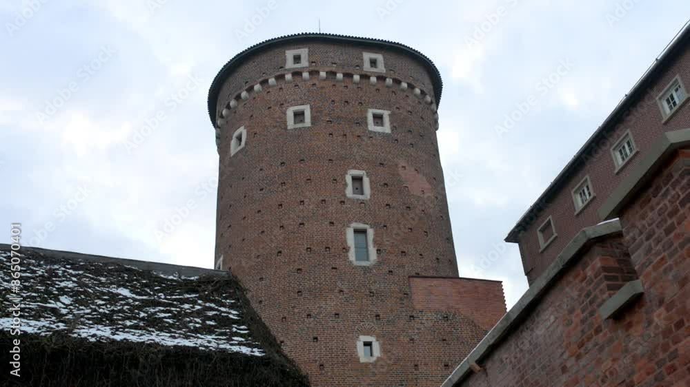 Wawel is a fortified architectural complex erected over many centuries atop a limestone outcrop on the left bank of the Vistula river in Krakow, Poland, at an altitude of 228 metres above sea level. Wawel is a fortified architectural complex erected over many centuries atop a limestone outcrop on the left bank of the Vistula river in Krakow, Poland, at an altitude of 228 metres above sea level.