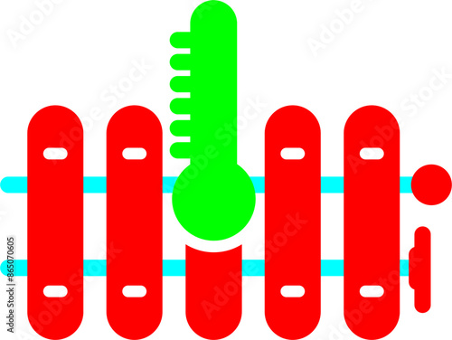 Radiator Vector Icon