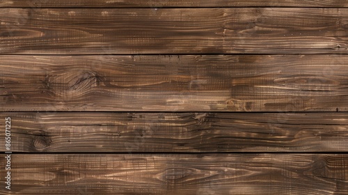 Wallpaper Mural  SEAMLESS PATTERN A close up image of brown, weathered wooden planks. Torontodigital.ca