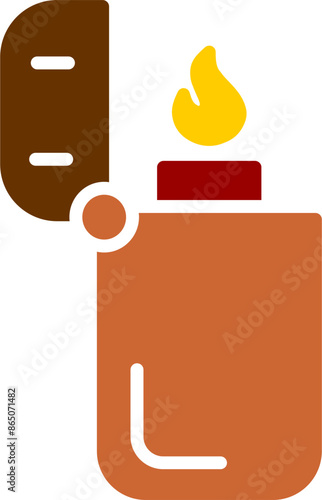Lighter Vector Icon