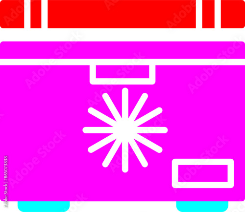 Freezer Vector Icon